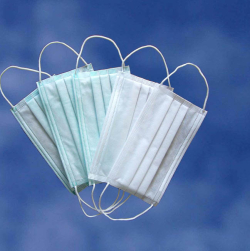 Biosecuritate - Masca chirurgicala 3 Pliuri